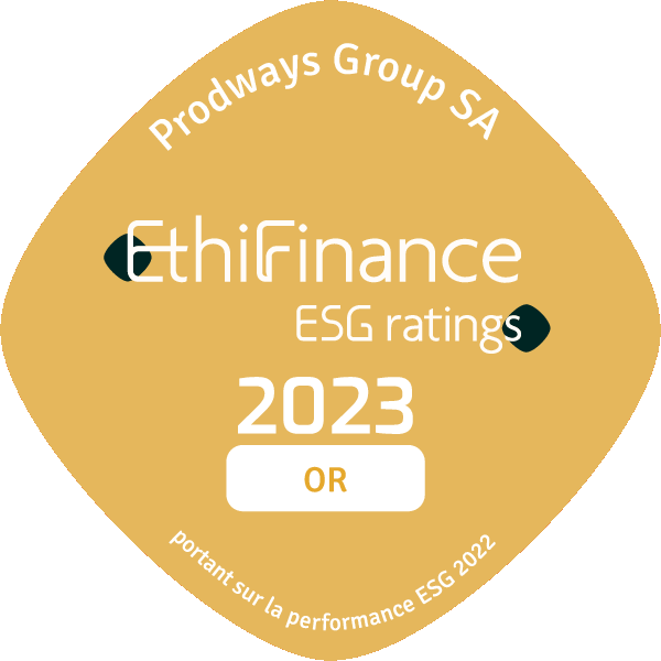 Prodways Group - Niveau Or -Ethifinance - 2023